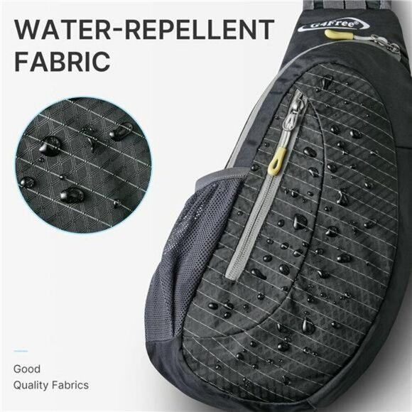 G4Free Sling Backpack Small Crossbody Bag Chest Shoulder Pack for Hiking - Picture 6 of 7